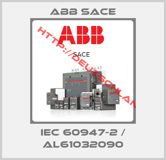 ABB SACE-IEC 60947-2 / AL61032090