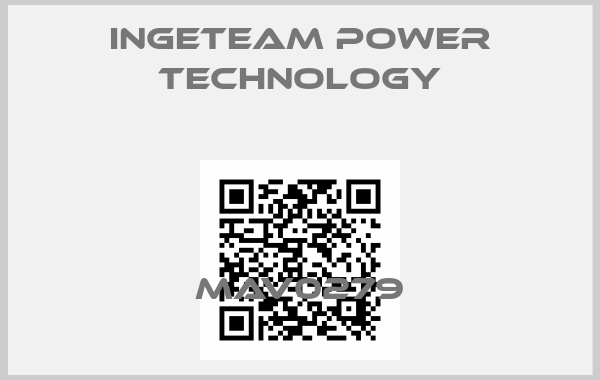 Ingeteam Power Technology-MAV0279