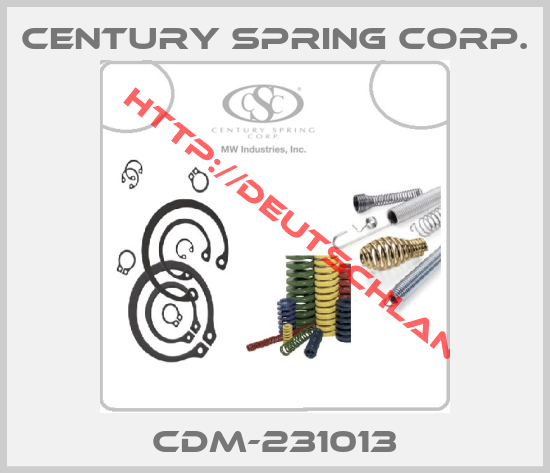 Century Spring Corp.-CDM-231013