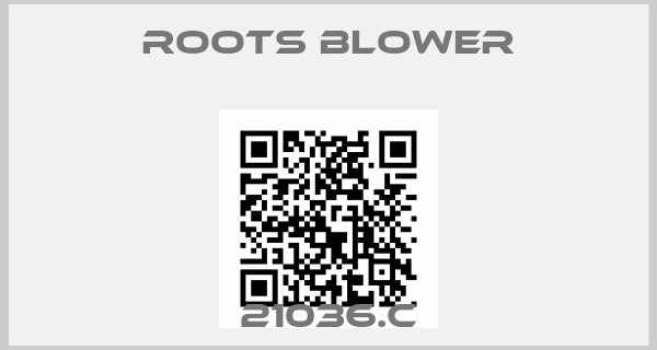 ROOTS BLOWER-21036.C