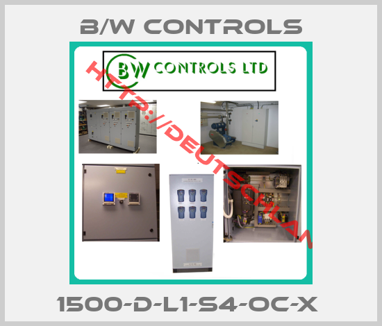 B/W Controls-1500-D-L1-S4-OC-X 
