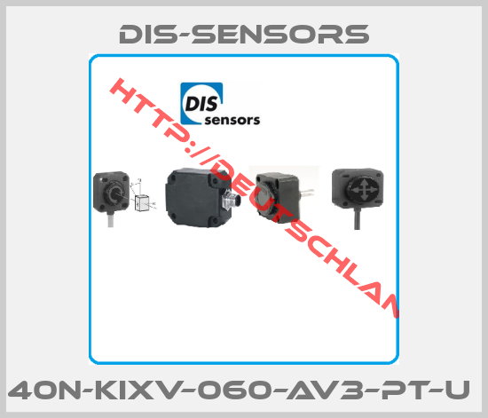 dis-sensors-40N-KIXv–060–AV3–PT–U 