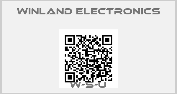 Winland Electronics-W-S-U
