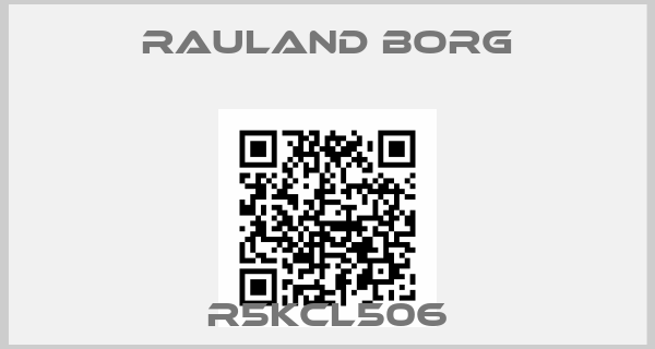 RAULAND BORG-R5KCL506