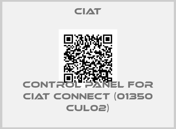 Ciat-Control Panel for CIAT CONNECT (01350 CUL02)
