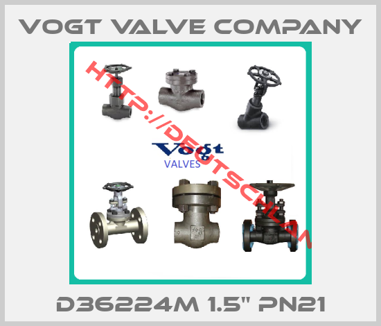 Vogt Valve Company-D36224M 1.5" PN21
