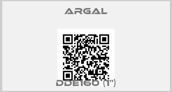 Argal-DDE160 (1")