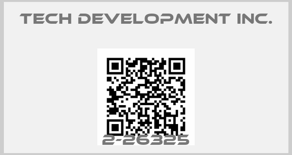 Tech Development Inc.-2-26325