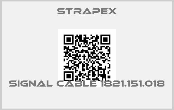 Strapex-SIGNAL CABLE 1821.151.018 