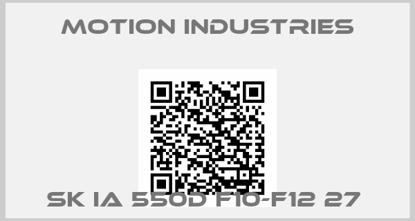 Motion Industries-SK IA 550D F10-F12 27 