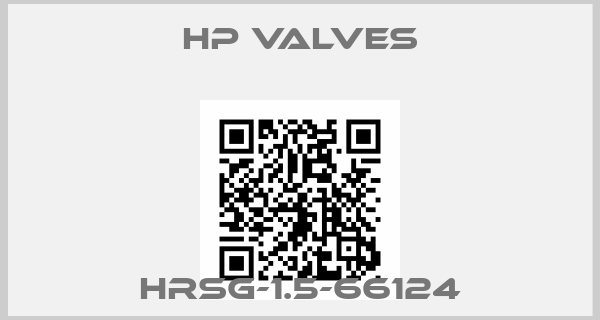 HP Valves- HRSG-1.5-66124