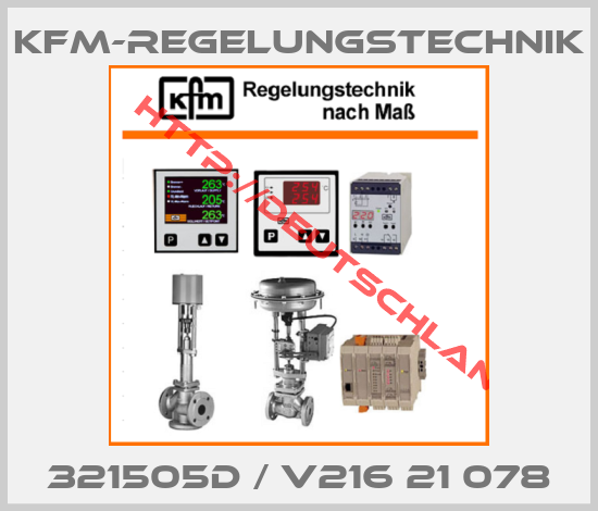 Kfm-regelungstechnik-321505D / V216 21 078