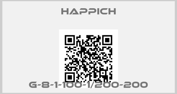Happich-G-8-1-100-1/200-200