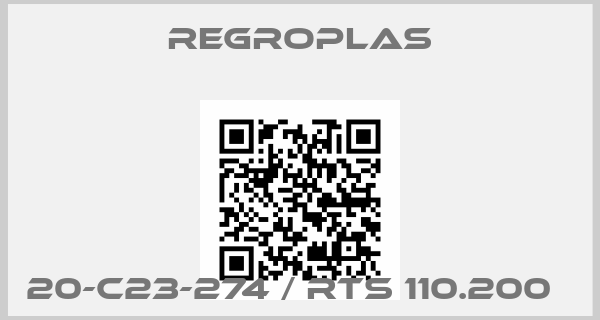 Regroplas-20-C23-274 / RTS 110.200  