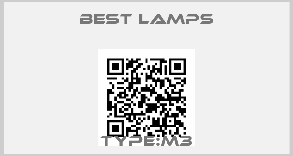 Best Lamps- Type:M3