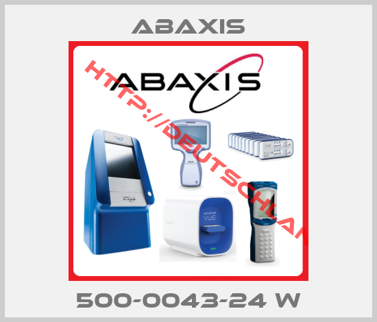 Abaxis-500-0043-24 w