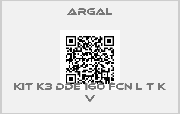 Argal-KIT K3 DDE 160 FCN L T K V