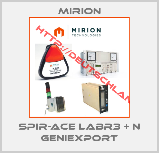 Mirion-SPIR-Ace LaBr3 + n GenieXport