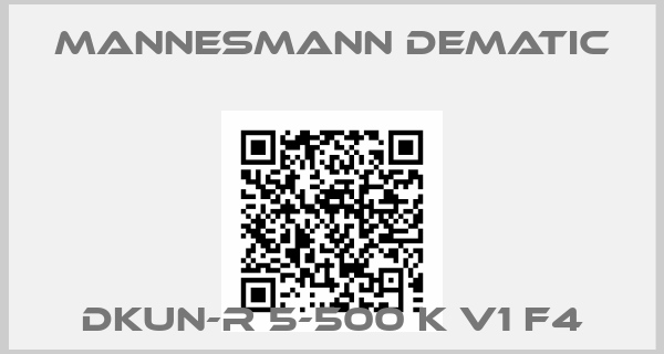 Mannesmann Dematic-DKUN-R 5-500 K V1 F4