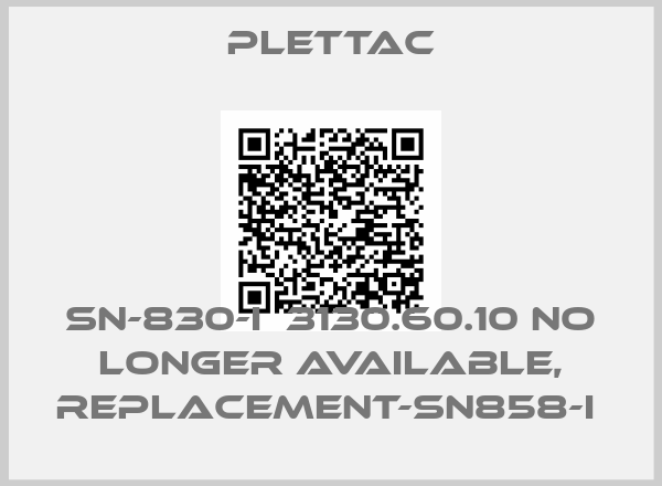 Plettac-SN-830-I  3130.60.10 NO LONGER AVAILABLE, REPLACEMENT-SN858-I 