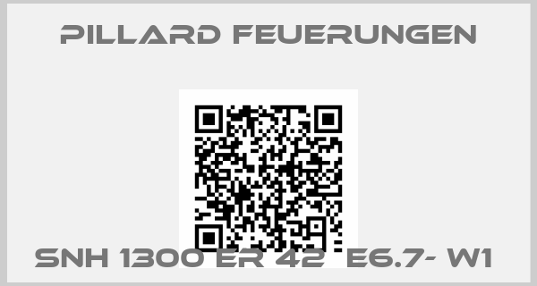 Pillard Feuerungen-SNH 1300 ER 42  E6.7- W1 