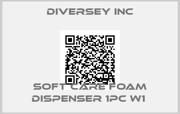 Diversey Inc-SOFT CARE FOAM DISPENSER 1PC W1 