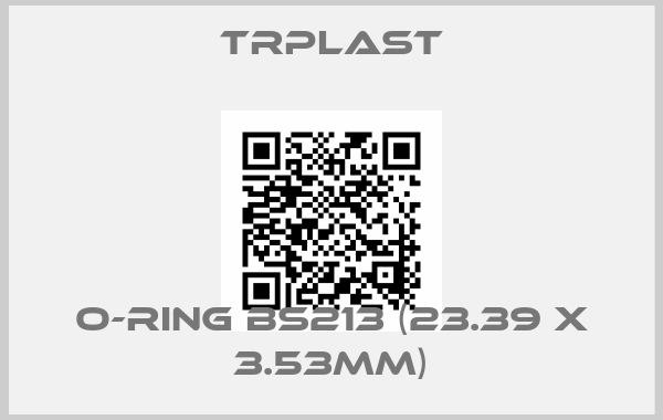 TRPlast-O-Ring BS213 (23.39 x 3.53mm)