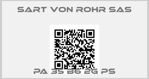 Sart Von Rohr SAS-PA 35 B6 2G PS