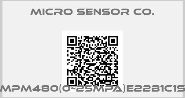MICRO SENSOR CO.-MPM480(0~25MPA)E22B1C1S