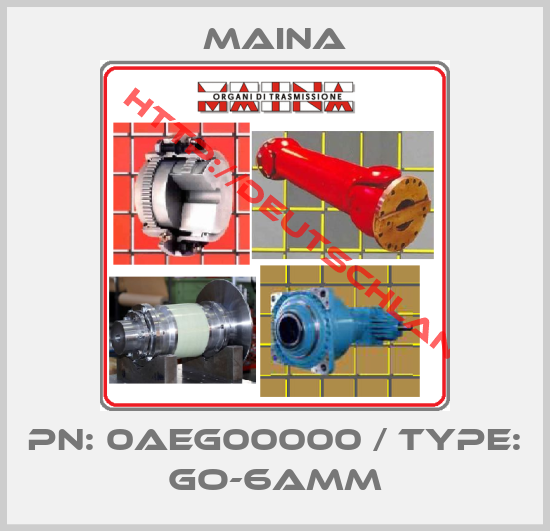 maina-PN: 0AEG00000 / Type: GO-6AMM