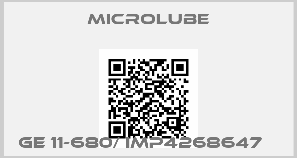 Microlube- GE 11-680/ IMP4268647   