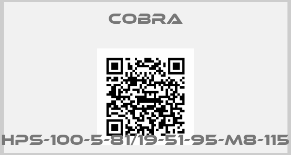 Cobra-HPS-100-5-81/19-51-95-M8-115
