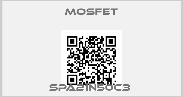 Mosfet-SPA21N50C3 