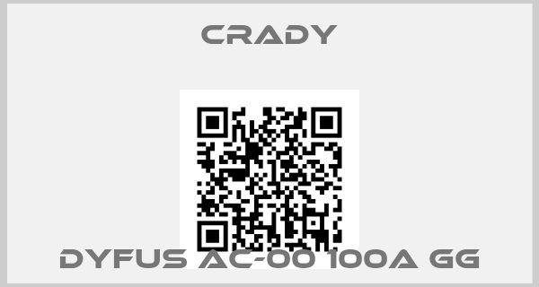 Crady-DYFUS AC-00 100A GG