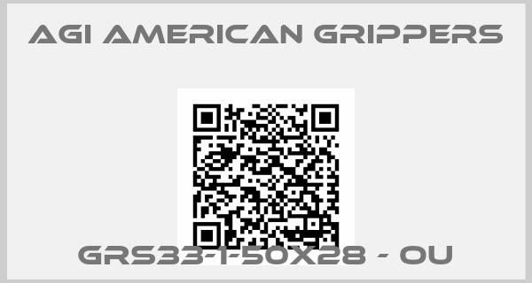 Agi American Grippers-GRS33-1-50X28 - OU