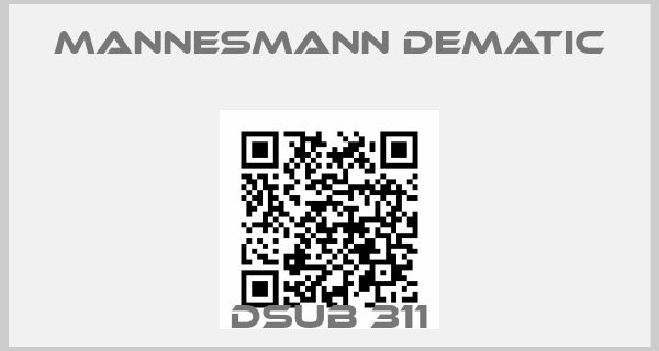 Mannesmann Dematic-DSUB 311