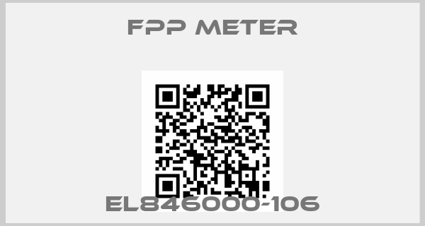 FPP METER-EL846000-106