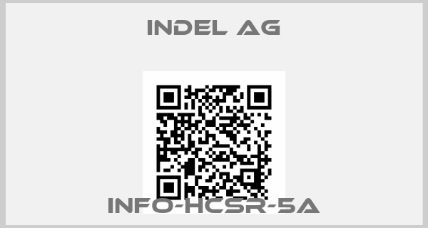 INDEL AG-INFO-HCSr-5A