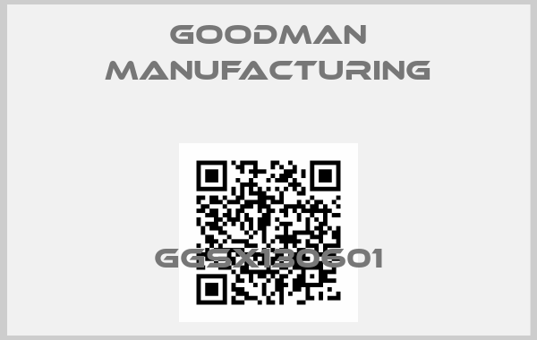 Goodman Manufacturing-GGSX130601
