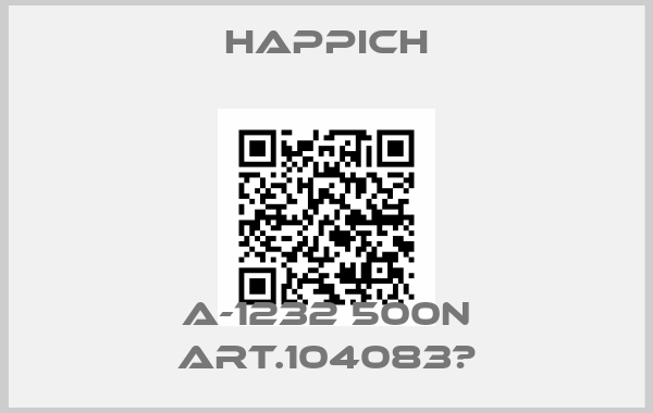 Happich-A-1232 500N art.104083А