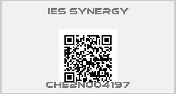 iES Synergy-CHE2N004197