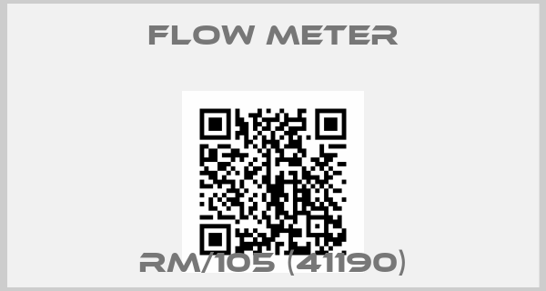 Flow Meter-RM/105 (41190)
