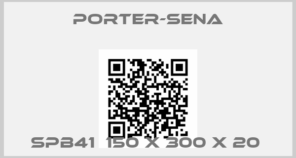 PORTER-SENA-SPB41  150 X 300 X 20 