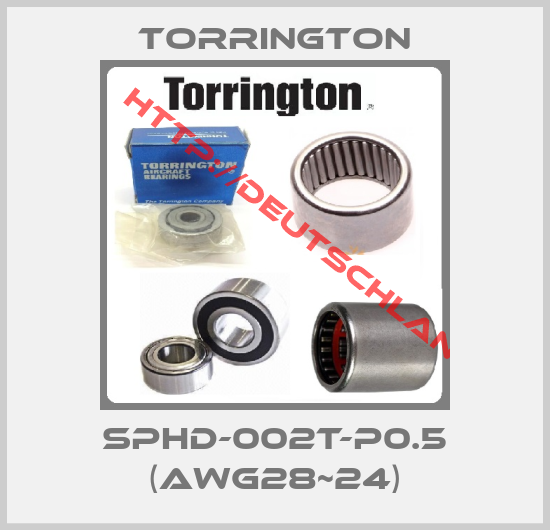 Torrington-SPHD-002T-P0.5 (AWG28~24)