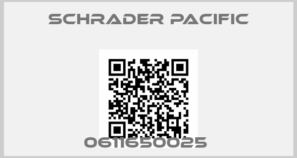 Schrader Pacific-0611650025 