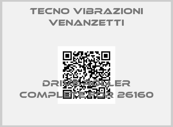 Tecno Vibrazioni Venanzetti-Drive roller complete for 26160