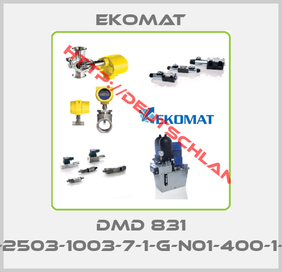 EKOMAT-DMD 831 732-2503-1003-7-1-G-N01-400-1-000