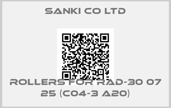 Sanki Co Ltd-Rollers for RAD-30 07 25 (C04-3 A20)