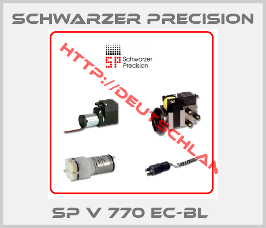 Schwarzer Precision-SP V 770 EC-BL 