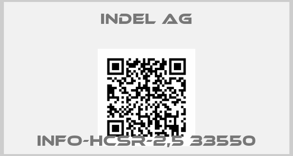 INDEL AG-INFO-HCSr-2,5 33550